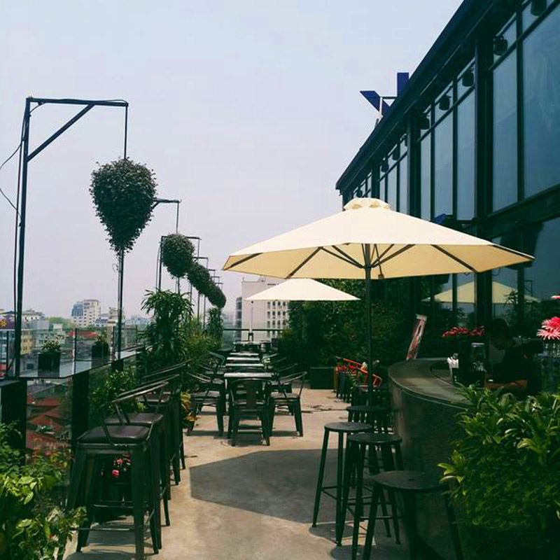 "Lơ lửng mà không rơi" với 8 quán cafe view nóc nhà ở Hà Nội