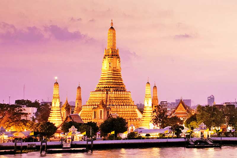 Đền Wat Arun Bangkok, Thailand (Thái Lan)