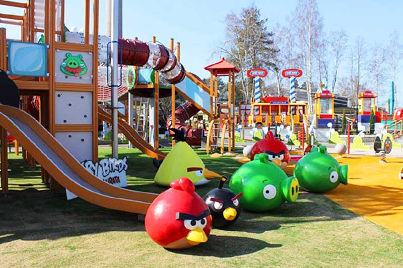 cong vien angry birds