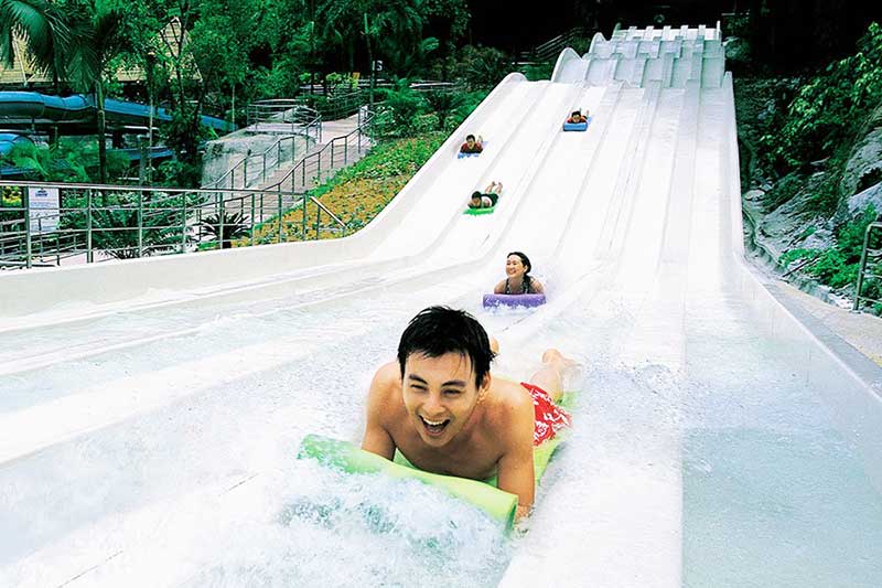 thu suc voi nhung tro choi thac nuoc nhanh 