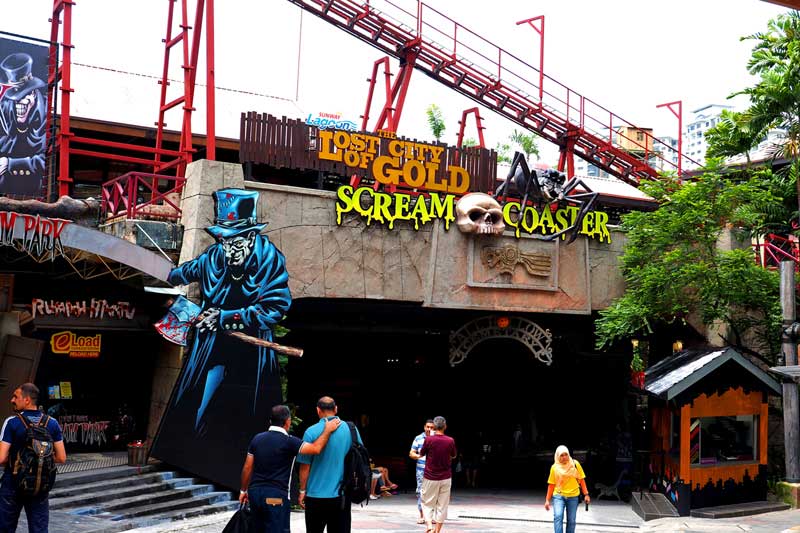 khu Scream Park voi nhung tro dua gay dau tim