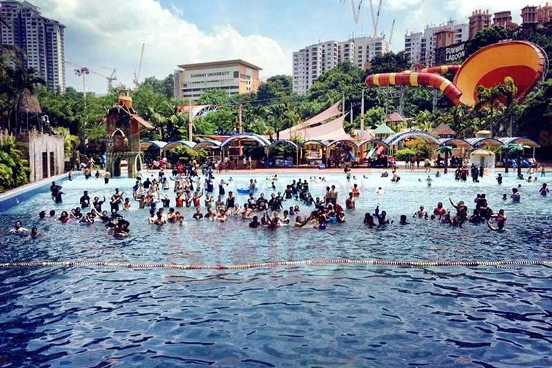 khu water park voi nhung tro choi mat lanh