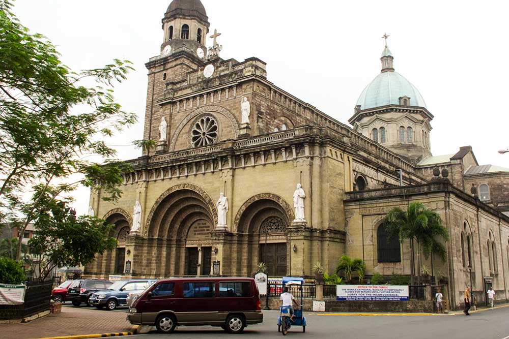 thánh đường Manila (Manila Cathedral) Manila, Philippines