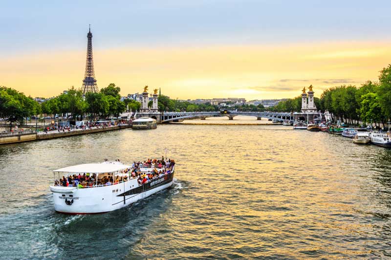 Sông Seine (Seine River) Paris, Pháp