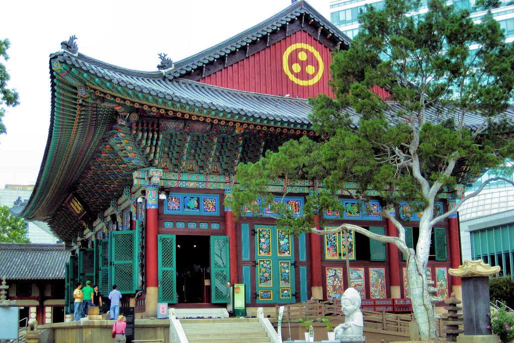 kiến trúc chùa Jogyesa