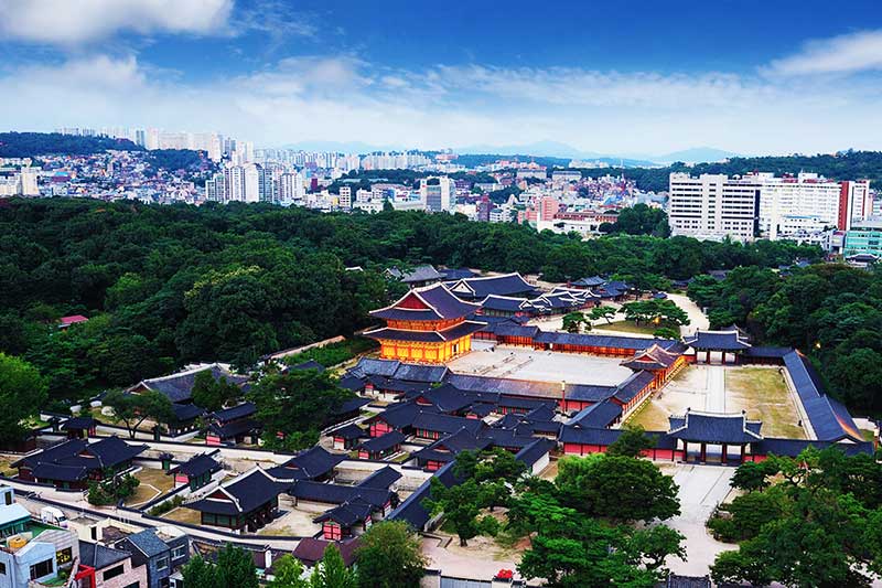 Toàn cảnh cung điện Changdeokgung