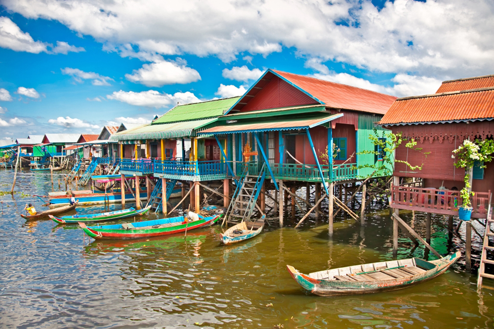 Biển Hồ Tonle Sap Siem Reap, Cambodia ( Campuchia )