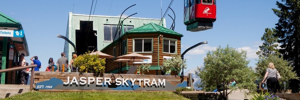 Xe điện trên trời Jasper (Jasper Skytram)