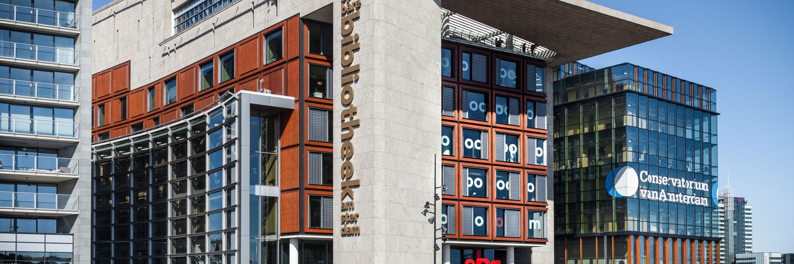 OBA: Thư viện trung tâm Amsterdam (OBA: Centrale Bibliotheek Amsterdam)