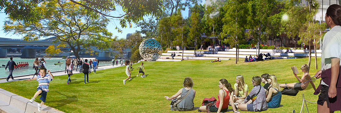 Công Viên South Bank  ( South Bank Parklands )
