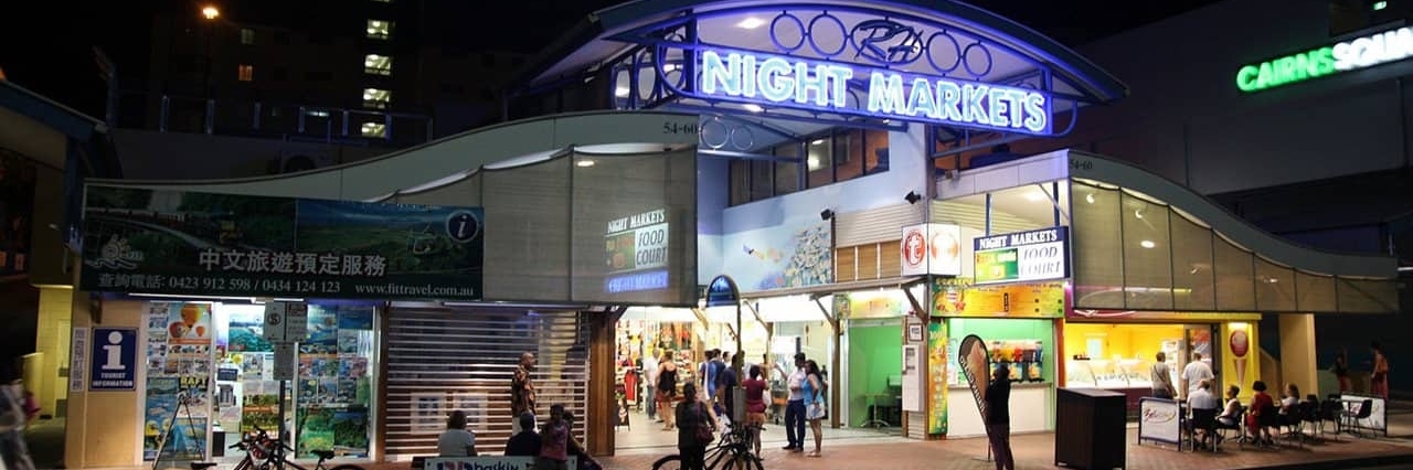 Chợ đêm Cairns (Night Markets)