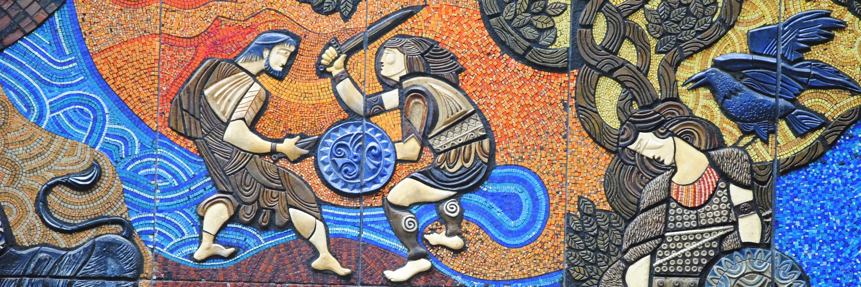 Con phố tranh khảm (Mosaic)