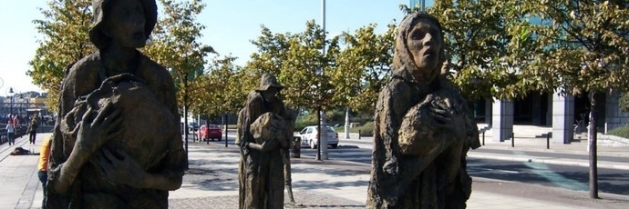 Tượng Điêu Khắc Nạn Đói ( The Famine Sculpture )