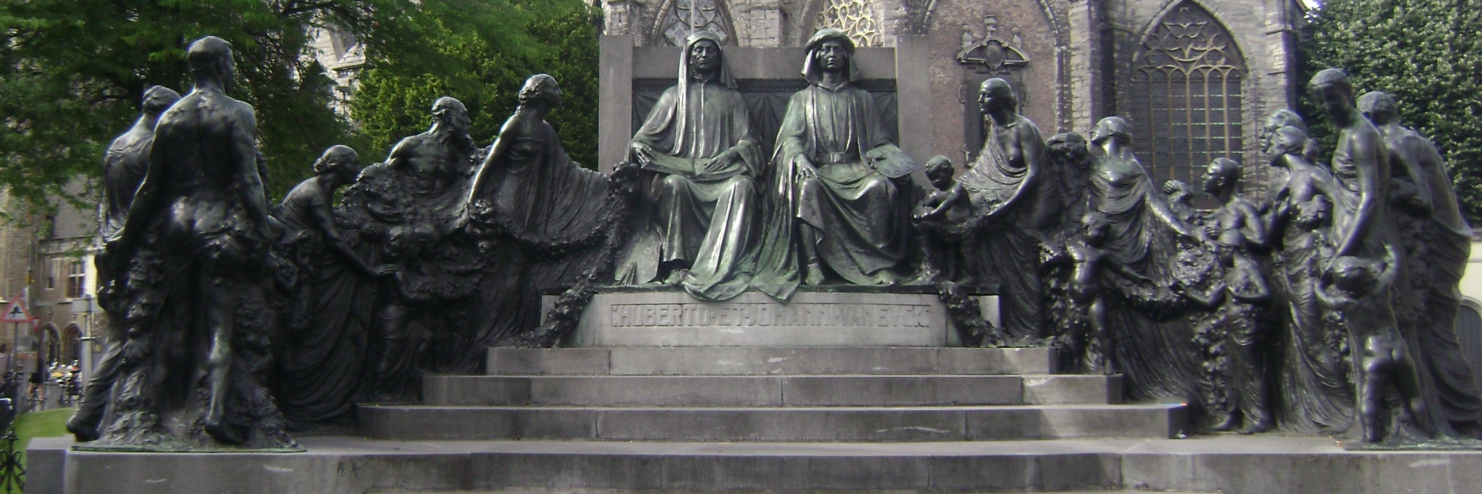 Tượng đài Van Eyck Brothers (Statue of Van Eyck Brothers)