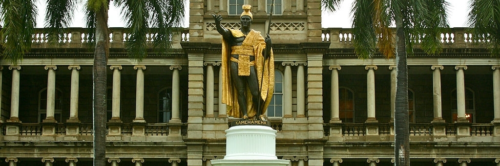 Tượng đồng của vua Kamehameha (Bronze statue of King Kamehameha)