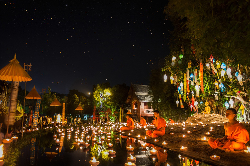 Đi ngay cho kịp Lễ hội đèn trời đẹp lung linh ở Chiang Mai tháng 11 này
