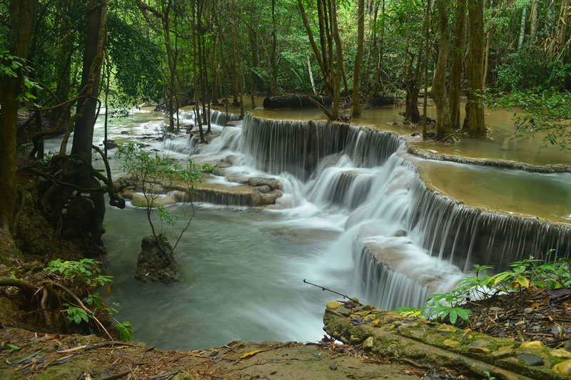 Huay Mae Khamin - Thác nước tuyệt đẹp bị đóng cửa không thời hạn