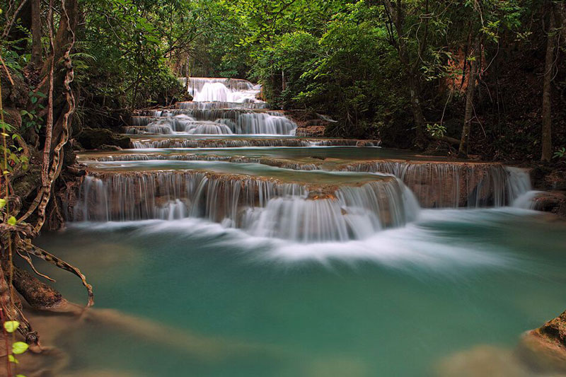 Huay Mae Khamin - Thác nước tuyệt đẹp bị đóng cửa không thời hạn