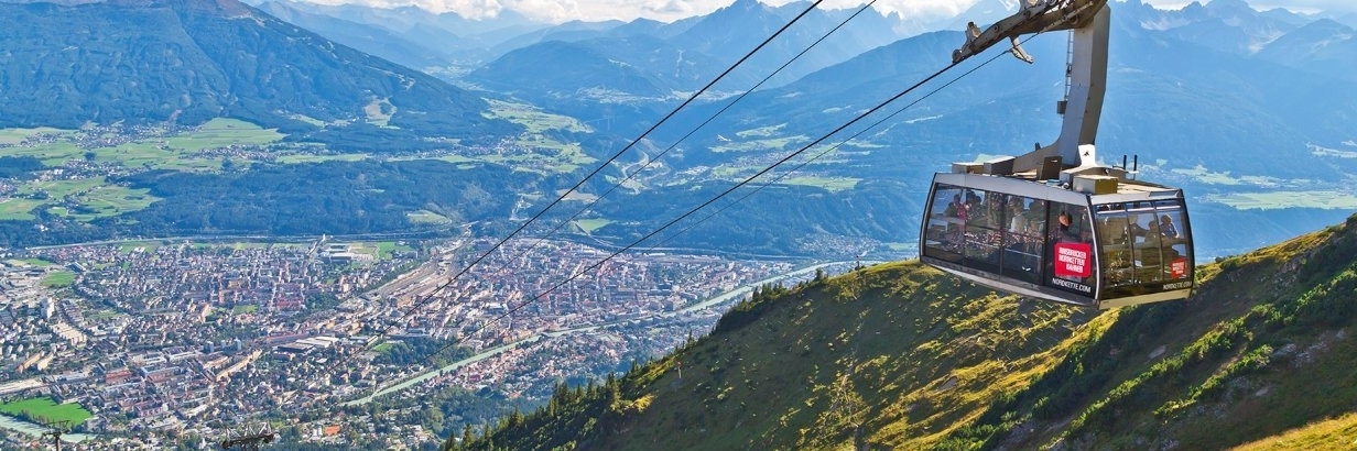 Cáp treo Nordkettenbahnen tại Innsbrucker (Innsbrucker Nordkettenbahnen)