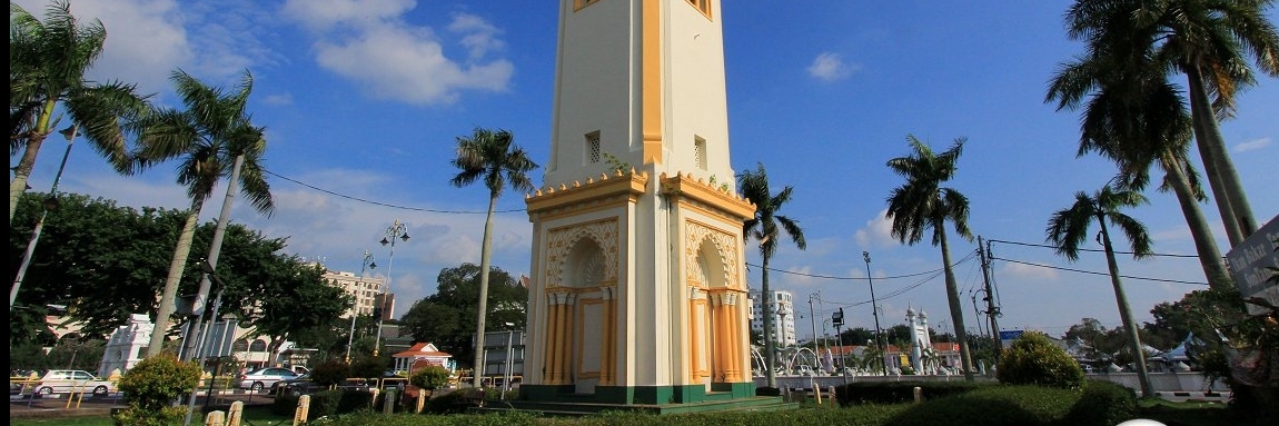 Tháp đồng hồ Alor Setar (Alor Setar’s stately clock tower)