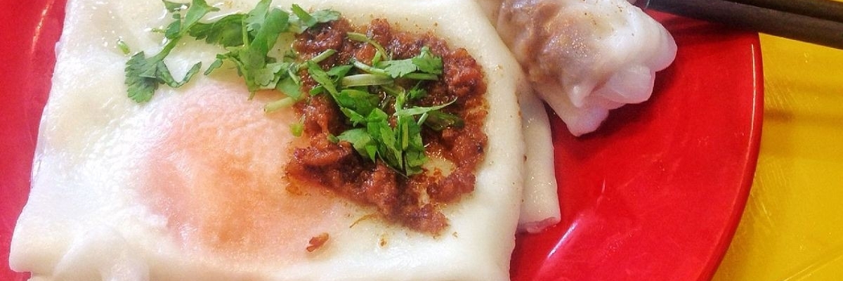 Bánh cuốn trứng bà Thắm