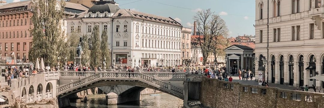 Cầu ba làn ở Ljubljana (Triple Bridge)