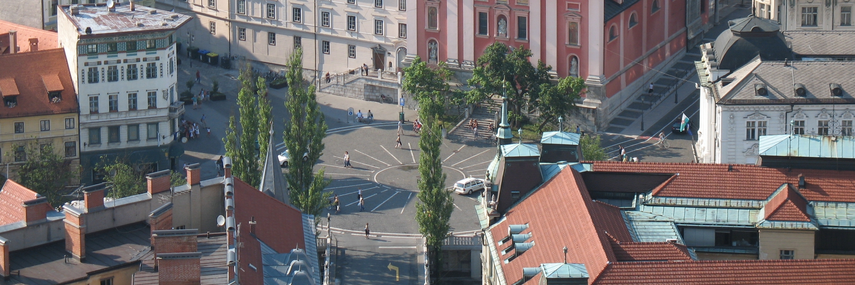 Quảng trường Prešernov Trg (Prešernov Trg Square)