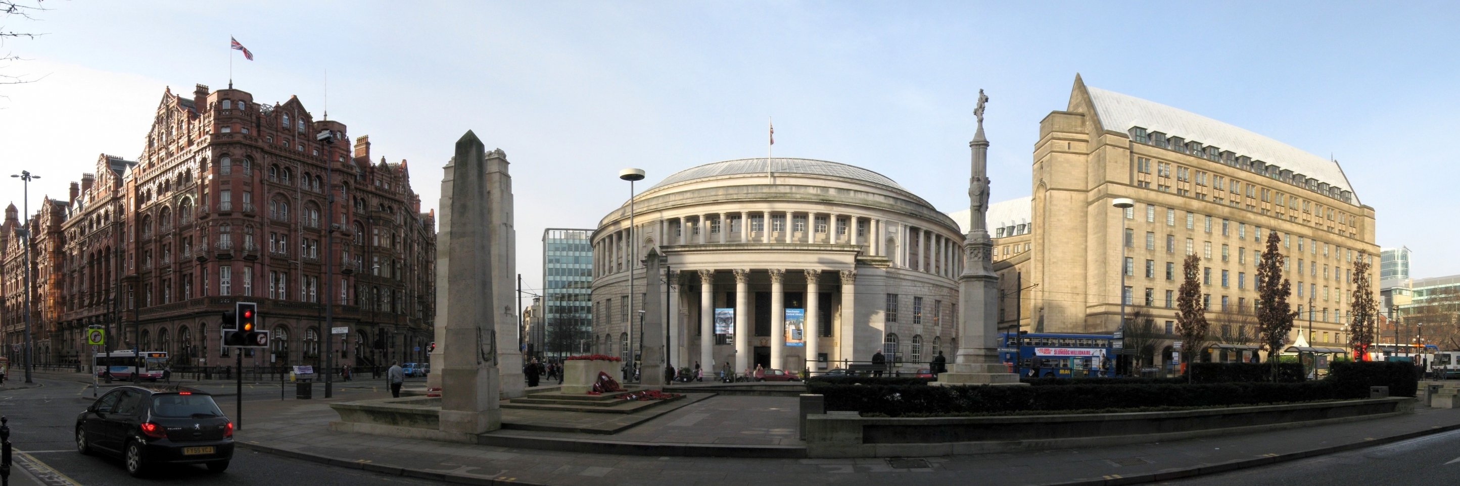 Thư viện trung trâm Manchester (The Manchester Central Library)