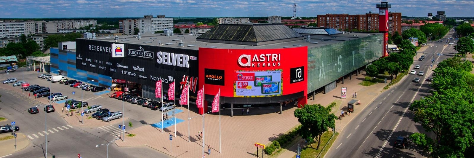 Trung tâm mua sắm Astri ở Narva (Narva Astri Centre)