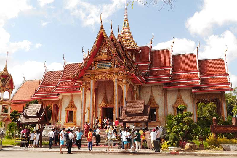 Đền Wat Chalong, Phuket, Thailand ( Thái Lan )