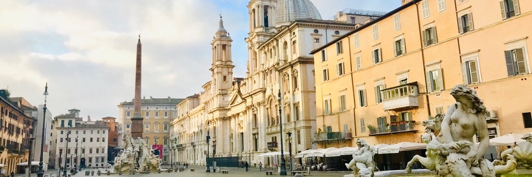 Đài Phun Nước Four Rivers( Fontana dei Quattro Fiumi )