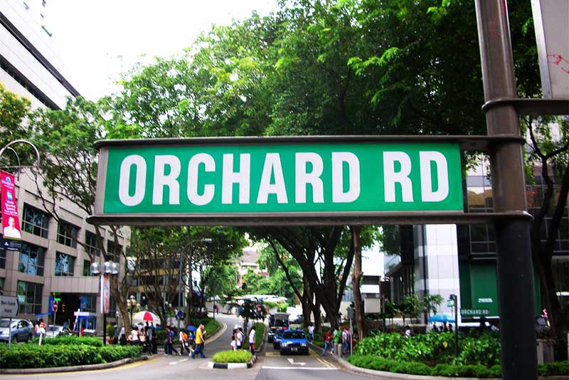 Đường Orchard (Orchard Road) Singapore, Singapore