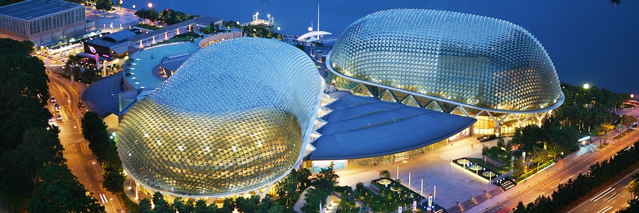 Esplanade - Nhà hát trên Vịnh (Esplanade – Theatres on the Bay) Singapore,  Singapore