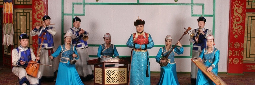Đoàn ca múa nhạc dân gian Mông Cổ