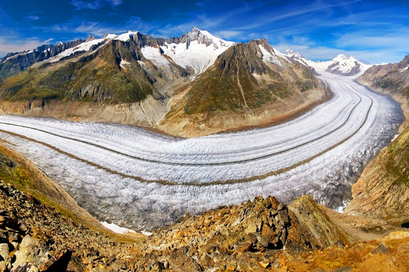 Sông băng Aletsch Glacier