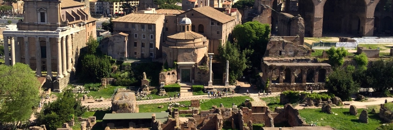 Đồi Palatine ở Rome- Palatine Hills in Rome