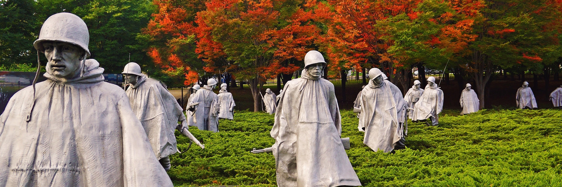 Đài tưởng niệm cựu chiến binh chiến tranh Triều Tiên (Korean War Veterans Memorial)